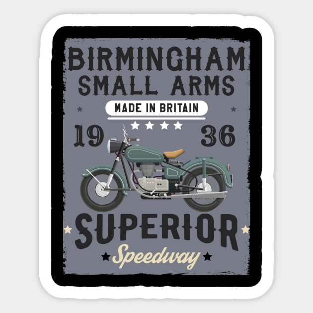 BSA Sticker by theanomalius_merch